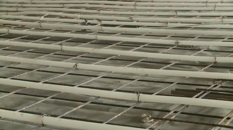 Underfloor heating, Construction Site Stock Footage 29184322