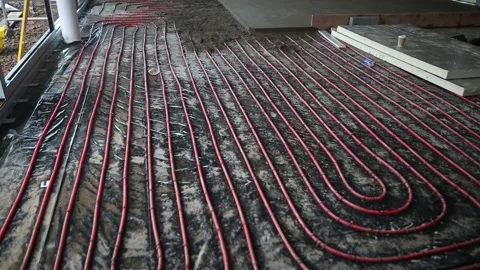 Underfloor heating Stock Footage 103589782