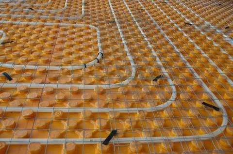 Underfloor heating Stock Photos