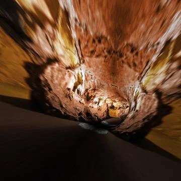 Underground caves background Stock Photos