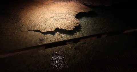 Underground Caves, underground water Video stock 91777498