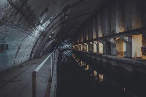 Underground channel Stock Photos