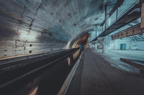 Underground channel Stock Photos