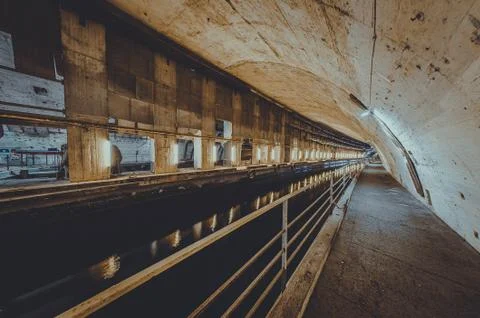 Underground channel Stock Photos