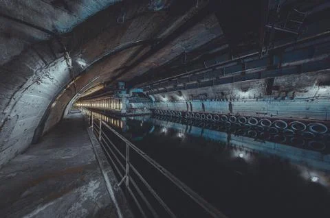 Underground channel Stock Photos