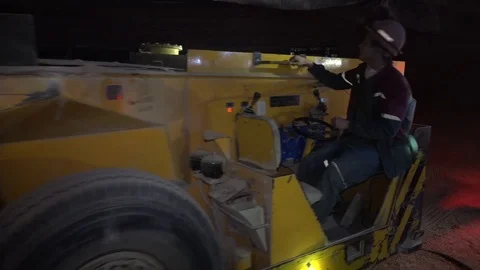 Underground freight transport Stock Footage 86873753