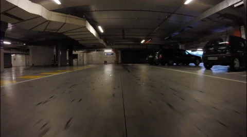 Underground garage Coimbra Vídeo Stock 47153155