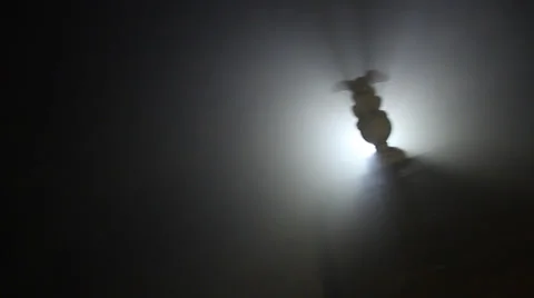 UNDERGROUND HORROR 10 LIGHT PAN RIGHT LEFT Stock Footage 39498491