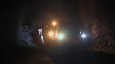 Underground Loader Stock Footage 321049189