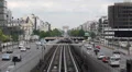 Underground Metro Train Arc Triomphe Triumphal Arch Paris France Car Traffic HD Footage