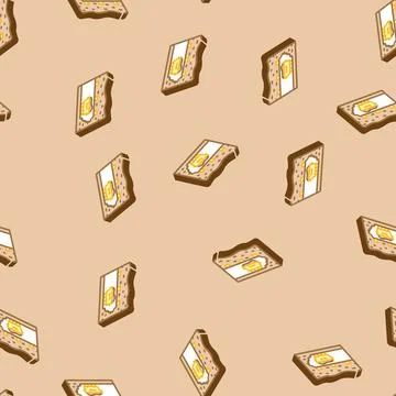 Underground mining isometric icon seamless pattern Stock Illustration
