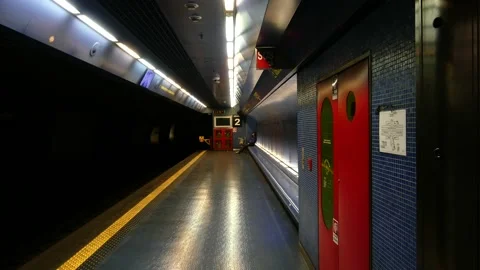 Underground Napoli Stock Footage 163968456