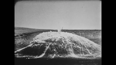 Underground nuclear explosion Vídeos de archivo 235538426