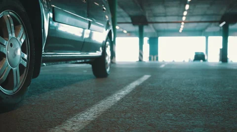 Underground parking Stock-Footage 53613344