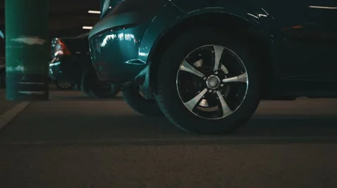 Underground parking 스톡 동영상 53613393