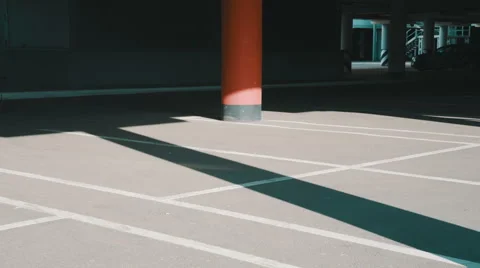 Underground parking Video stock 53613580