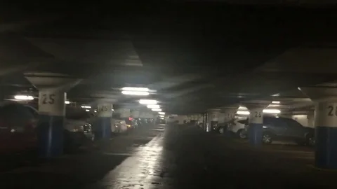 Underground parking Video stock 83566127