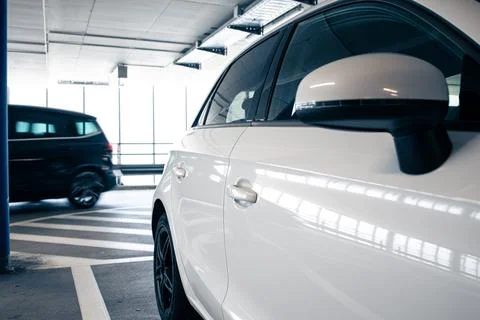 Underground parking Stock-Fotos