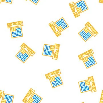 Underground parking vector seamless pattern イラスト素材
