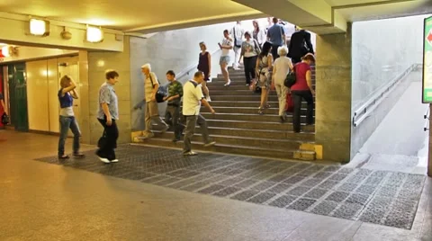 Underground passage 스톡 동영상 7730311