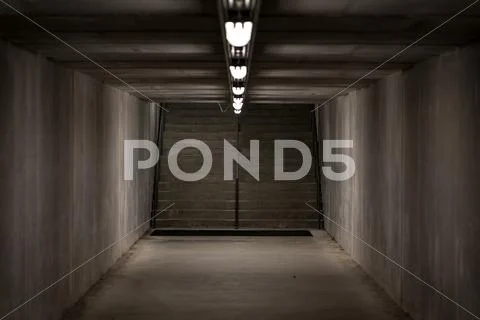 Underground passage Stock Photos