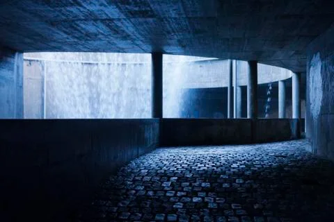 Underground passageway Stock Photos