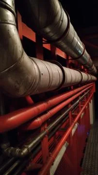 Underground pipes Stock Photos