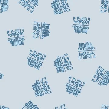 Underground resistance line seamless pattern イラスト素材