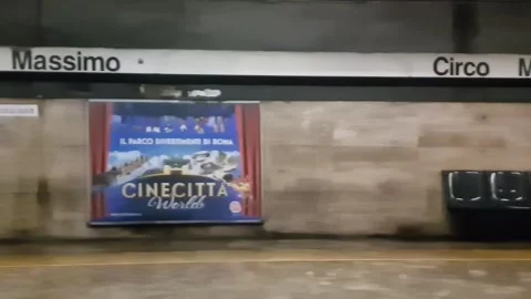 Underground in Rome Stock Footage 270785713