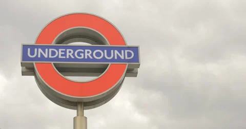 Underground Sign - 4K Stock Footage 38862346
