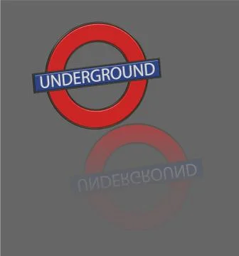 Underground sign Stock Illustration