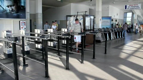 Underground station Stock Footage 736428