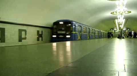 Underground station Stock Footage 773525