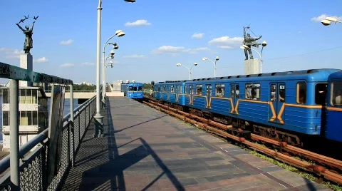 Underground station Stock Footage 784148