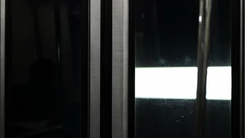 Underground Subway Lights in 4K Stock Footage 214380724