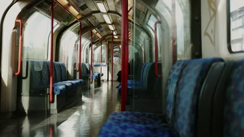 Underground Train Stock Footage 318232631