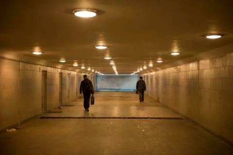 Underground transition Stock Photos