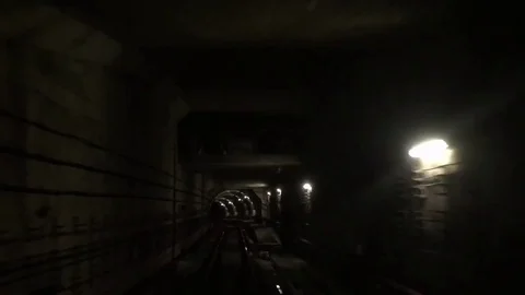 Underground tunnel Video stock 75836221