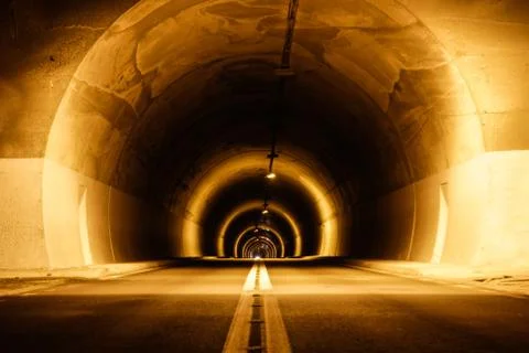 Underground tunnel Stock Photos