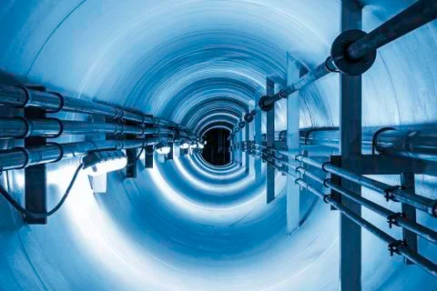 Underground tunnel Stock Photos
