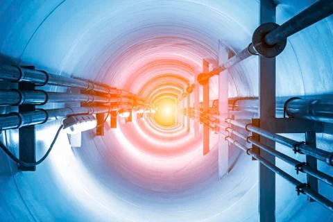 Underground tunnel Stock Photos