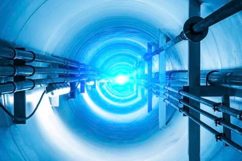Underground tunnel Stock Photos