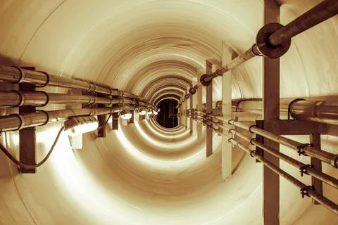 Underground tunnel Stock Photos
