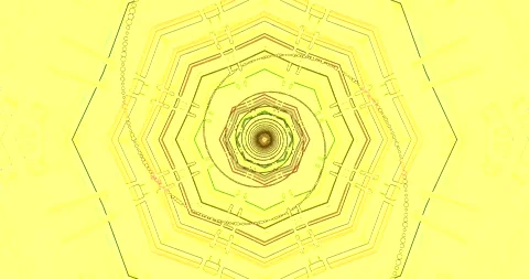 Underground tunnel video loop creates a vibrant visual experience Stock Footage 318503225