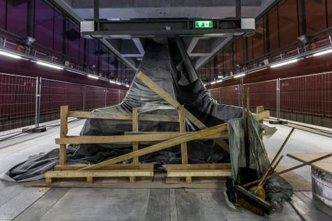 Underground under construction Stock Photos