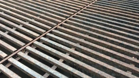 Underground Ventilation Grill Stock Photos