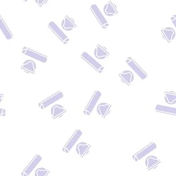 Underpants fabric glyph seamless pattern Stockillustratie