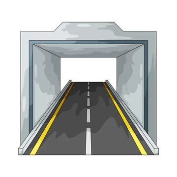 Underpass illustration Stock Illustration
