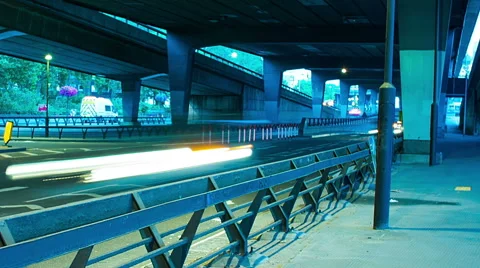 Underpass traffic Video stock 41403618