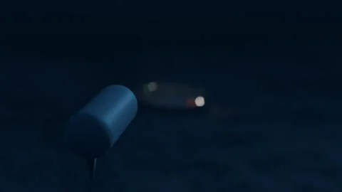 Undersea UAP Base Stock Footage 254990634